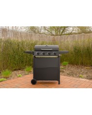 Gril Strend Pro Malaga, BBQ, plynový, 4 horáky