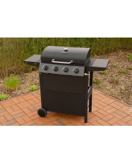 Gril Strend Pro Malaga, BBQ, plynový, 4 horáky