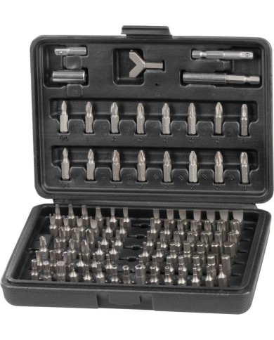 Sada bitov Strend Pro, 100 dielna, v kufri