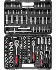 Sada náradia Strend Pro, 172 dielna, hlavice, bity, račňa, v kufri