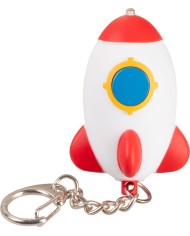 Svietidlo Strend Pro Keychain, kľúčenka, prívesok so zvukom, raketa/ufo/kozmonaut/vesmírna loď, LED 5 lm