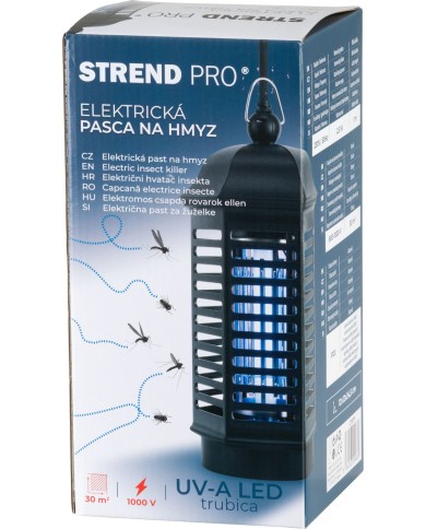Pasca Strend Pro Smart, lapač na hmyz a komáre, elektrická, do zásuvky, 1x2 W