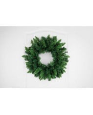 Veniec MagicHome Vianoce, prírodný, 45 cm, 160 vetiev, EXTRA HUSTÝ