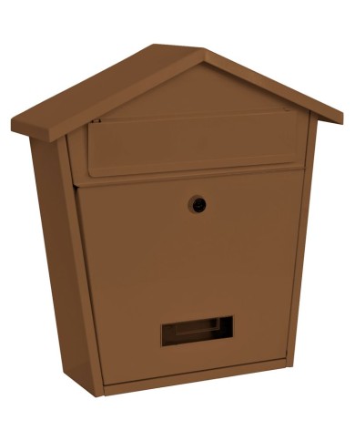 Schránka MODERN A 365x365x133 mm, poštová, hnedá