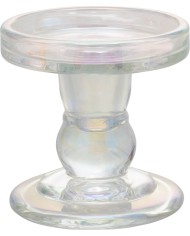 Stojan na sviečku MagicHome Vianoce, sklo, 8,5x8,3 cm