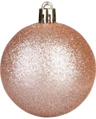 Gule MagicHome Vianoce, sada, 65 ks, ružové zlato, mix, na vianočný stromček