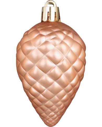 Gule MagicHome Vianoce, sada, 65 ks, ružové zlato, mix, na vianočný stromček