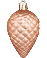 Gule MagicHome Vianoce, sada, 65 ks, ružové zlato, mix, na vianočný stromček