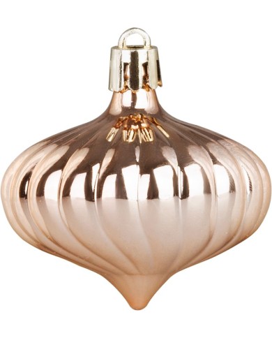 Gule MagicHome Vianoce, sada, 65 ks, ružové zlato, mix, na vianočný stromček