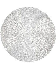 Podložka MagicHome pod tanier, 38 cm, strieborná