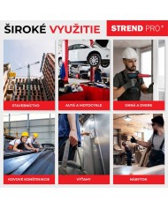 Nadstavec na vŕtačku Strend Pro Premium, 1/4", 2,4 - 6,4 mm nitovací, pre trhacie nity, v kufri