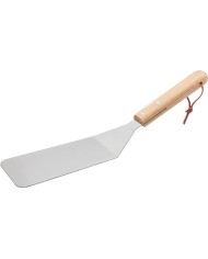 Obracač Strend Pro Grill, na grilovanie a opekanie, s drevenou rúčkou, nerez, 34cm
