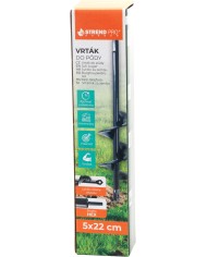 Vrták Strend Pro, do zeme, na skrutkovač, 5x22 cm