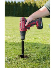 Vrták Strend Pro, do zeme, na skrutkovač, 8x35 cm