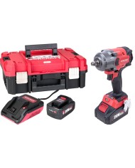 Set Worcraft XCUBE006 ShareSYS Toolbox, uťahovák 850 Nm, 2x 4.0 Ah akumulátor, 1x nabíjačka