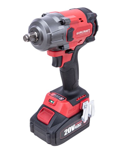 Set Worcraft XCUBE006 ShareSYS Toolbox, uťahovák 850 Nm, 2x 4.0 Ah akumulátor, 1x nabíjačka