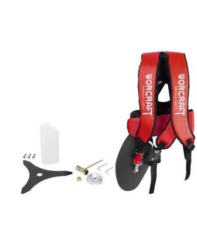 Krovinorez Worcraft GT65-430, 2,2 kW, s príslušenstvom, ANTIVIBRAČNÁ FUNKCIA