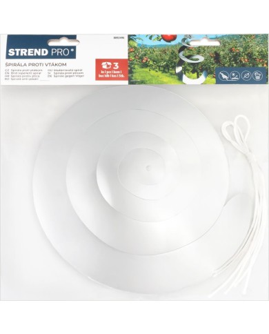 Plašič vtákov Strend Pro, špirála, bal. 3ks