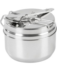 Set Strend Pro Grill, kempingová jedálenská súprava, nerez 13/15 cm