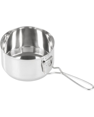 Set Strend Pro Grill, kempingová jedálenská súprava, nerez 13/15 cm