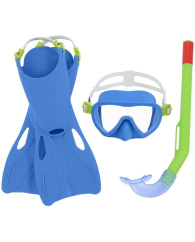 Okuliare Bestway® 25039 Crusader Essential, mix farieb, sada, šnorchlovacia, okuliare na potápanie s plutvami