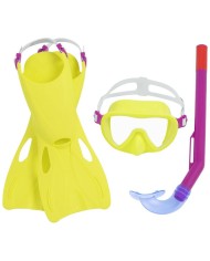 Okuliare Bestway® 25039 Crusader Essential, mix farieb, sada, šnorchlovacia, okuliare na potápanie s plutvami