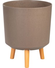 Kvetináč Strend Pro, farba Kávový prášok, 30x30x37 cm