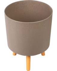 Kvetináč Strend Pro, farba Kávový prášok, 30x30x37 cm