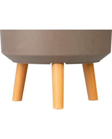 Kvetináč Strend Pro, farba Kávový prášok, 30x30x37 cm