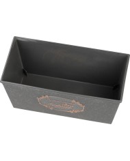 Kvetináč Strend Pro, farba čierna, 31x15x15 cm