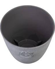 Kvetináč Strend Pro, farba sivá, 28,5x26 cm