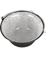 Kotlík MagicHome, na guľáš, 12 lit., 39,8x18 cm, smaltovaný, čierny, bez pokrievky