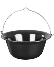 Kotlík MagicHome, na guľáš, 12 lit., 39,8x18 cm, smaltovaný, sivo-čierny, bez pokrievky