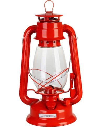 Lampáš, 300 mm, petrolej, červený