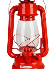 Lampáš, 300 mm, petrolej, červený