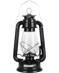 Lampáš, 300 mm, petrolej, čierny