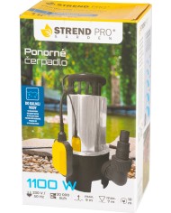 Čerpadlo Strend Pro Garden NSPW1100-INOX3, kalové, 1100W, 20000 l/h, nerez, 10 m kábel,