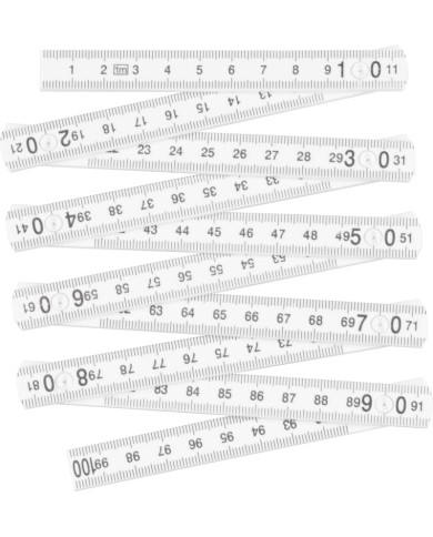 Meter Strend Pro FS28, 1 m, plastový, skladací