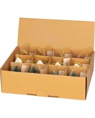 Dekorácia na stromček, stromček, 8 cm, mix farieb