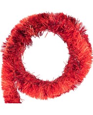 Girlanda, 9cm x 10m, červená