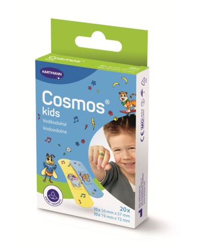 Náplasť Cosmos Kids detská, 2 veľkosti, 20 ks
