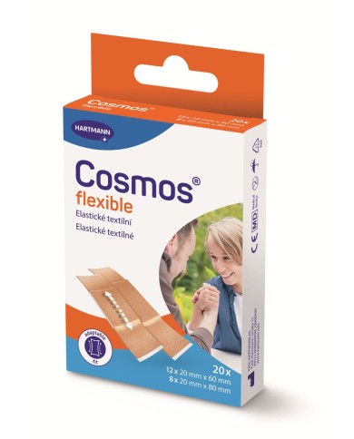 Náplasť Cosmos pružná flexible 2 veľk., 20ks