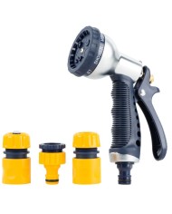 Sada zavlažovacia Strend Pro Garden DY2378, záhradná, 7 vzorová pištoľ, spojky, adaptér