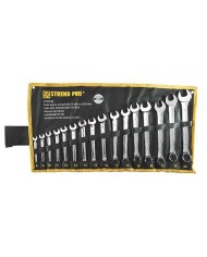 Sada kľúčov Strend Pro HR31585 očkoplochá, 16 dielna, Cr-V, 8-24 mm