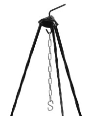 Stojan Piknik-Castler 1200 mm, hák s retiazkou, na kotlík, 10 mm