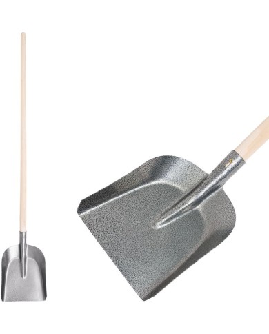 Lopata S504-2.WH Universal, 280x235 mm, drevená násada