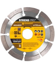 Kotúč Strend Pro 521A, 115 mm, diamantový, segment