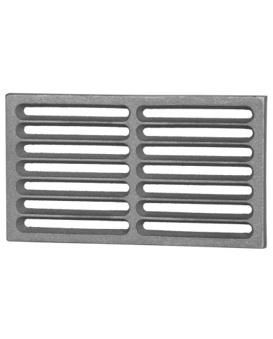 Rošt liatinový 280x160x17 mm, s mostíkom, do sporáku a kachlí