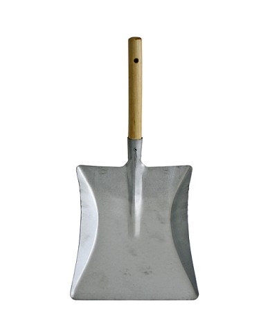 Lopatka Z162, kovová, lakovaná s drevenou rúčkou, 47x21,5x8 cm
