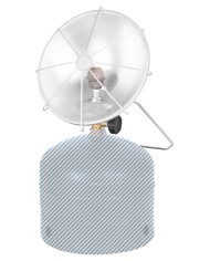 Teplomet Meva ARDENT 2171, plynový ohrievač na 2 kg PB fľašu, 1,1 kW